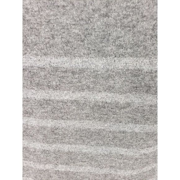 Chico's Gray Metallic Striped Size Small Pullover‎ Sweater - Picture 6 of 9